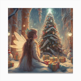 Christmas Fairy Canvas Print