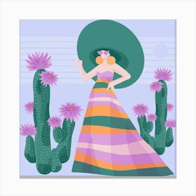 Desert Fashion Canvas Print