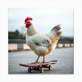 Asm Hen On A Skate Board 5d722f0b 98c2 46b9 8c81 205bfa0b4b54 Toile