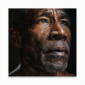 N Ultra Realistic Digital Portrait Of Legenda 114 Canvas Print