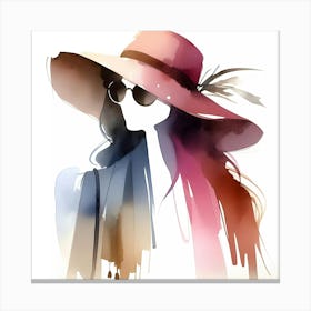 Fashion Illustration 3 Canvas Print