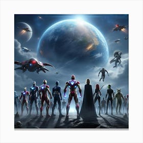 Avengers Canvas Print