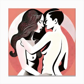 Lesbian Liaison Canvas Print