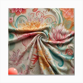 Towel design Boho chic Canvas Print