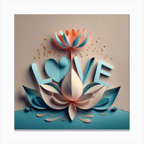 Love 8 Canvas Print