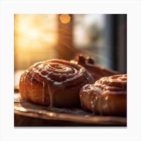 Cinnamon Buns Canvas Print