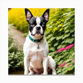 Boston Terrier 66 Canvas Print