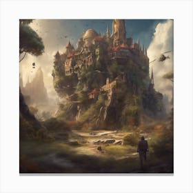 Fantasy Castle 27 Canvas Print