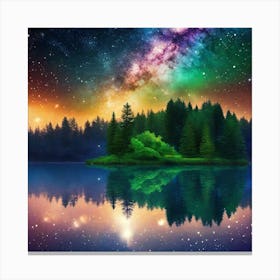 Starry Night Sky 13 Canvas Print