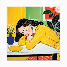 Sleep Canvas Print