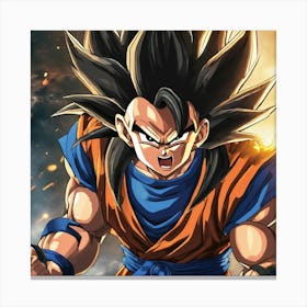 Dragon Ball Z Wallpaper 13 Canvas Print