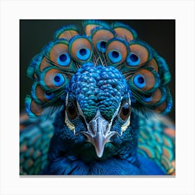 Peacock 13 Canvas Print