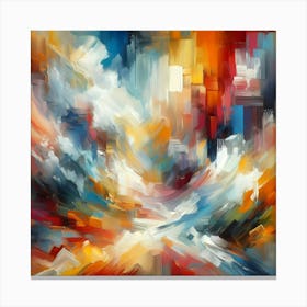 Abstract Painting 136 Canvas Print