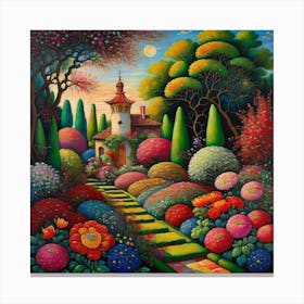 'Path of Beauty' Canvas Print