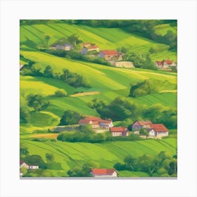 Beautiful landscape Canvas Print