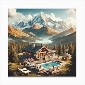 Villa-turned-music studio in the heart of the countryside Canvas Print