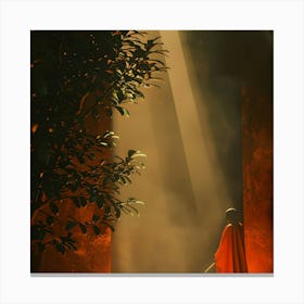 Buddhist Monk Canvas Print