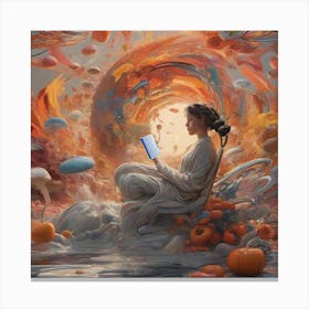 'The Book Of Life' Canvas Print