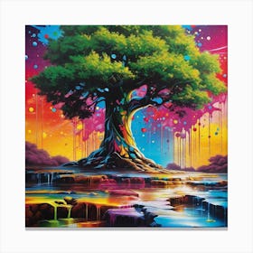 Tree Of Life 206 Canvas Print