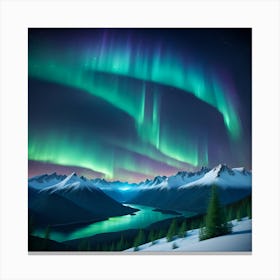 Aurora Borealis Canvas Print