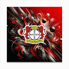 Bayer 04 Leverkusen Logo Wall Art 10 Canvas Print