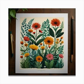 Wildflowers Canvas Print