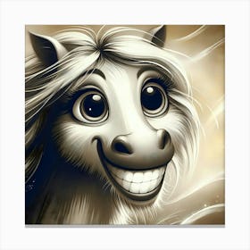 Happy Horse 1 Canvas Print