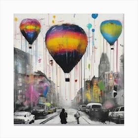 Hot Air Balloons 2 Canvas Print