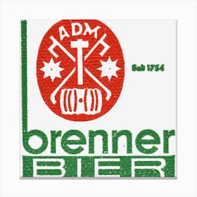 Brenner Canvas Print