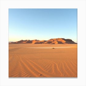 Sahara Desert - Sahara Stock Videos & Royalty-Free Footage Canvas Print