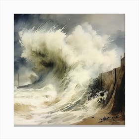 Wave 6 Canvas Print