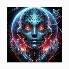 Cyborg 26 Canvas Print