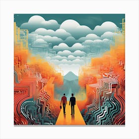 Future Of Work Canvas Print