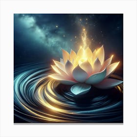 Lotus Flower 1 Canvas Print