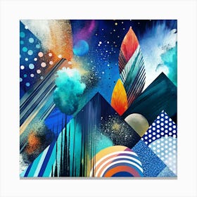 Abstract Painting 10 Canvas Print