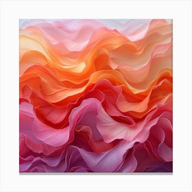 Abstract Watercolor Painting Canvas Print