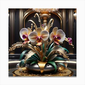 Opulent Orchids 10 Canvas Print