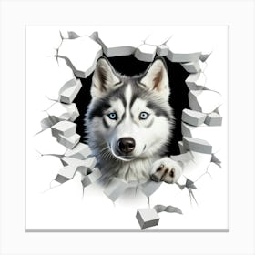 Husky Dog 2 Canvas Print