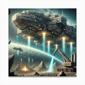 Titanium Fortress Advanced Mining Iron Commonwealth Canvas Print