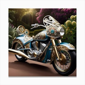 Harry Potter Motorcycle Canvas Print