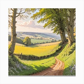Country Road 42 Canvas Print