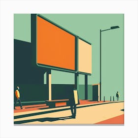 Street Scene Canvas Print