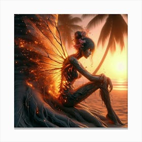 Fire Fairy Canvas Print