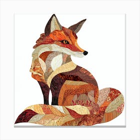 Fox Rethink Canvas Print