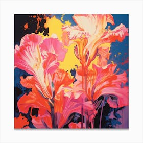 Pink Lilies Canvas Print