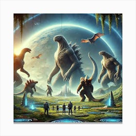 New Era For The Kaijus 1024 Leinwandbild