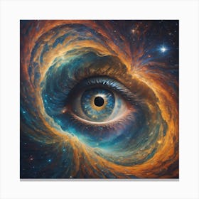 'Eye Of The Cosmo' Canvas Print