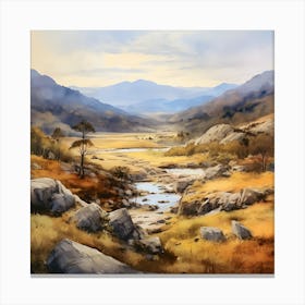 Scottish Highlands Canvas Print