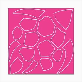 Pink Turtle Canvas Print