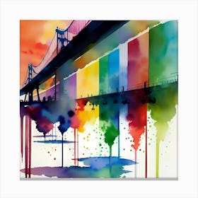 Rainbow Bridge 5 Canvas Print